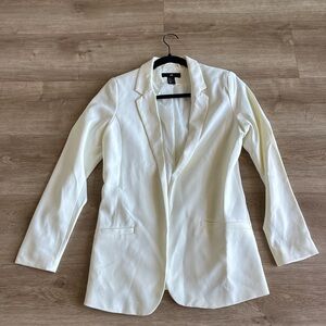 H&M Elegant White Women's Blazer
